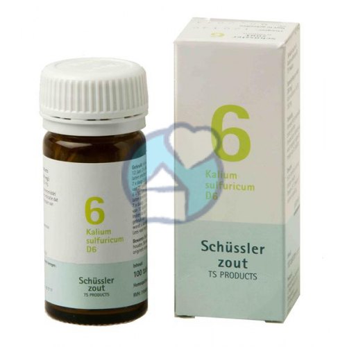 100 tabletten Pfluger Kalium Sulfuricum D6 Schussler 6