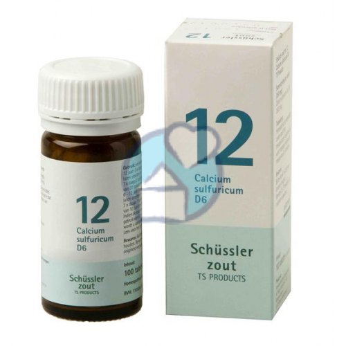 100 tabletten Pfluger Calcium Sulfuricum D6 Schussler 12
