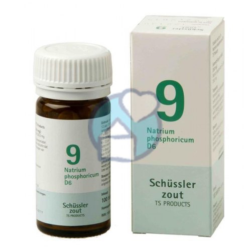 100 tabletten Pfluger Natrium Phosphoricum D6 Schussler 9