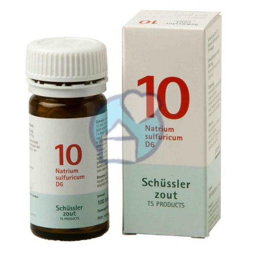 100 tabletten Pfluger Natrium Sulfuricum D6 Schussler 10