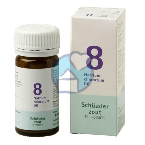 100 tabletten Pfluger Natrium Chloratum D6 Schussler 8