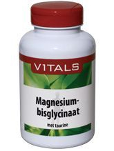 Vitals Magnesiumbisglycinaat met Taurine 100 tabletten