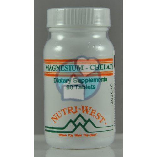 Nutri West Magnesium Chelate 90 tabletten