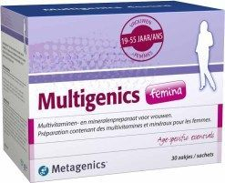 30 sachets Metagenics Multigenics Femina
