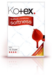 Kotex Maandverband Maxi Super 16 Stücke