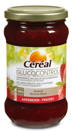 Cereal Jam Glucocontrol Aardbeien 320 Gramm