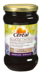 Cereal Jam Glucocontrol Bosbessen 320 Gramm