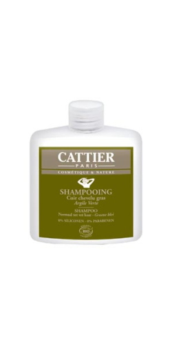 Cattier Shampoo Vet Haar Groene Klei