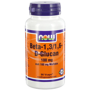 NOW Beta 1,3-1,6 D Glucan 100mg 90 Vcaps