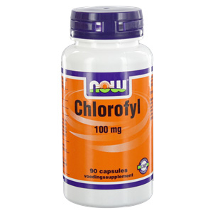 NOW Chlorophyll 100mg 90 Kapseln