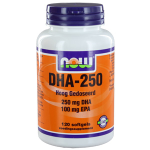 NOW DHA-250 120 Softgels