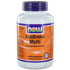 NOW Ecogreen Multi 120 tabletten