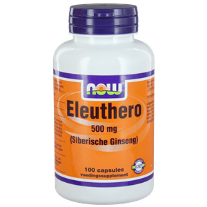 NOW Eleuthero 500mg 100 capsules