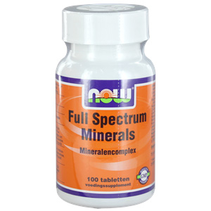 NOW Full Spectrum Minerals 100 tablets
