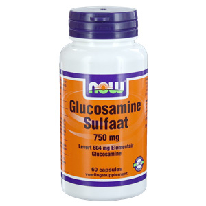 NOW Glucosamine Sulfate 750mg Complex 60 Kapseln