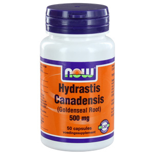NOW Hydrastis Canadensis 500mg 50 capsules