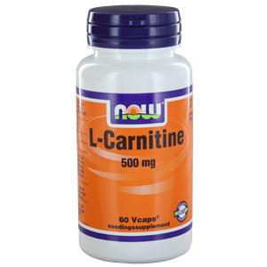 NOW L-Carnitine 500mg 60 capsules