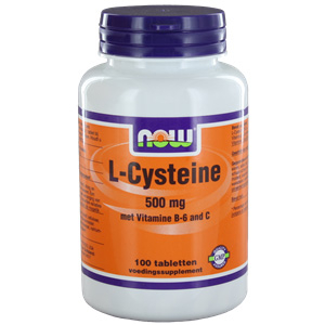 NOW L-Cysteine 500mg 100 Tabletten