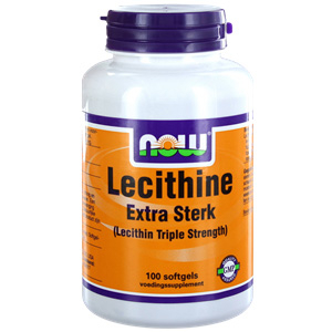 NOW Lecithine Extra Sterk 100 Softgels