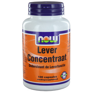 NOW Lever Concentraat 100 Kapseln