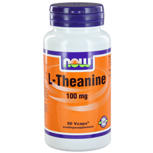 NOW L-Theanine en Groene Thee 90 capsules