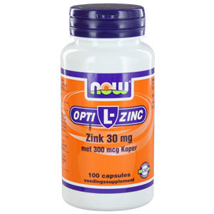 NOW Opti L-Zinc 30mg 100 Kapseln