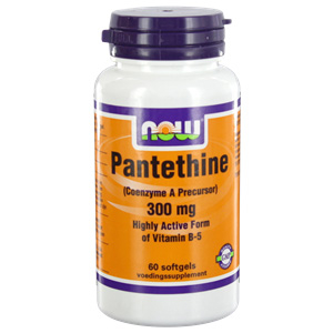 NOW Pantethine 300 mg 60 Softgels