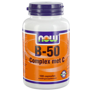NOW Vitamine B-50 Complex with C 100 capsules