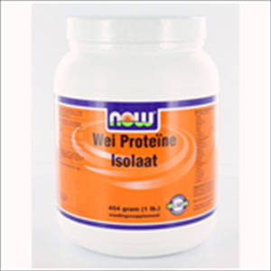 NOW Whey Protein Isolate 454 Gramm