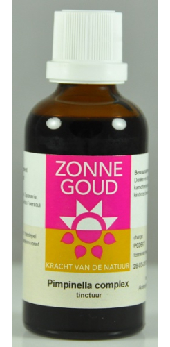 Zonnegoud Pimpinella Complex 50 Ml