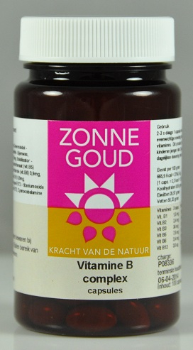 Zonnegoud Vitamine B Complex 100 capsules