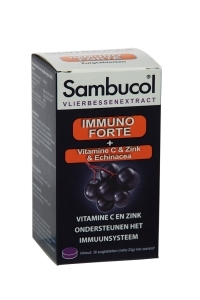 Sambucol Vlierbessenextract Immuno Forte 30 zuigtabletten