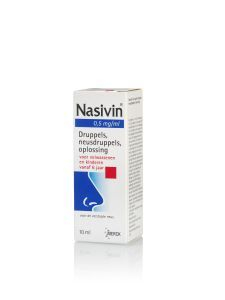Nasivin Neusdruppels 10 Ml