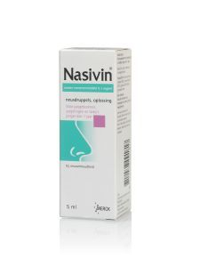 Nasivin Neusspray Doseerspray Zonder Conserveermiddel 15 Ml