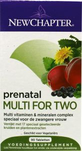 Prenatal Multi for Two NewChapter 90 tablets Gezondheid aan huis
