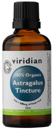 Viridian 100% Organic Astragalus Tinctuur 50 ml