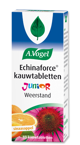 A.Vogel Echinaforce kauwtabletten Junior 80 tabletten