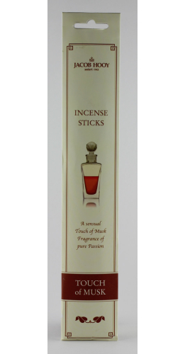 Jacob Hooy Wierook Stokjes Touch Of Musk 24 Stücke