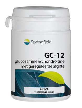 Springfield GC-12 Glucosamine & Chondroïtine 60 Tabletten
