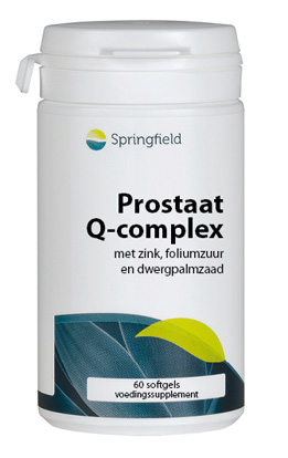 Springfield Prostaat Q-Complex 60 Softgels