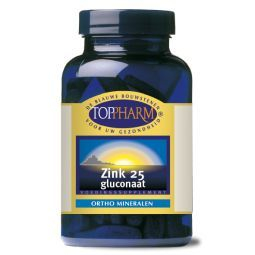 Toppharm Zink 25 Gluconaat 90 tabletten