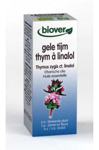Biover Gele Tijm - Thymus zygis ct. Linalol 10 ml