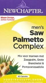 NewChapter Men's Saw Palmetto Complex 60 softgels