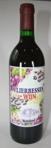 Natufood Vlierbessenwijn 750 Ml