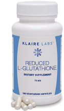 Klaire Labs-SFI Health Reduced L-Glutathione 75 mg 100 Kapseln