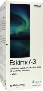 210 ml Metagenics Eskimo 3 Vloeibaar Limoen