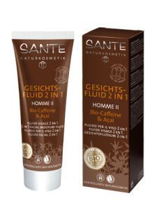 Sante Homme II Gezichtsfluid 2-in-1 Caffeine & Acai 50 ml