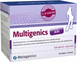 30 sachets Metagenics Multigenics Ado