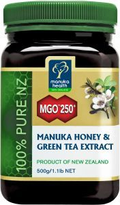 Manuka Health Manuka Honing MGO 250+ Groene Thee 500 gram
