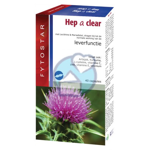 40 capsules Fytostar Hep a Clear